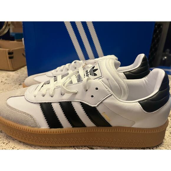 NEW ADIDAS Samba XLG M10.5/W11.5 White/Black IE1377 - Picture 6 of 11
